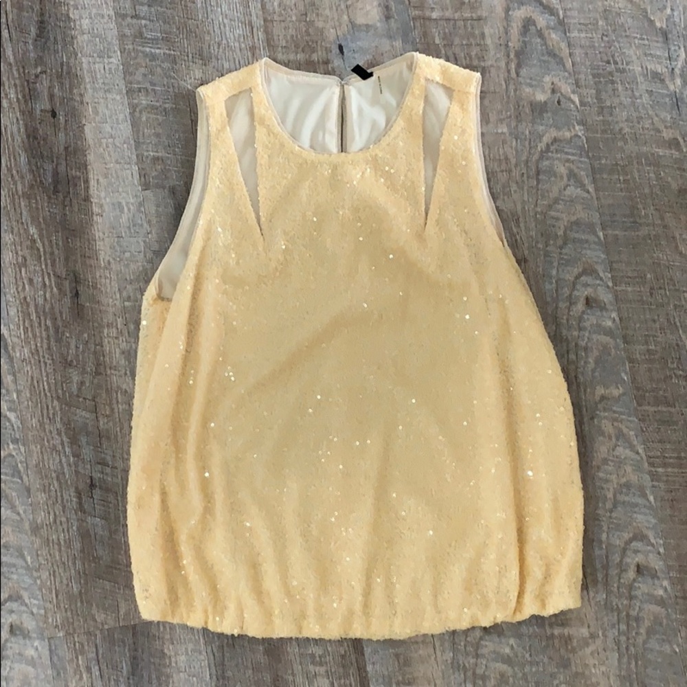 Sequined top by 7 for all mankind size S
